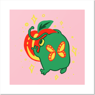 Peachy fairy froggy Posters and Art